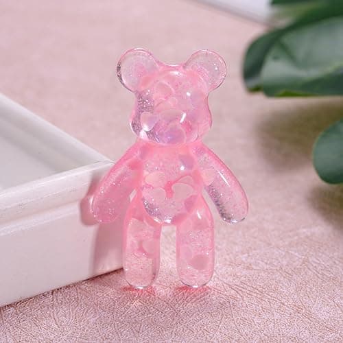 Pocket Bear Hug - Anxiety & Stress Relief Gift, Autism Fidget Toy, Comforting Back to School Gift for Son or Daughter - Pink thumbnail 6