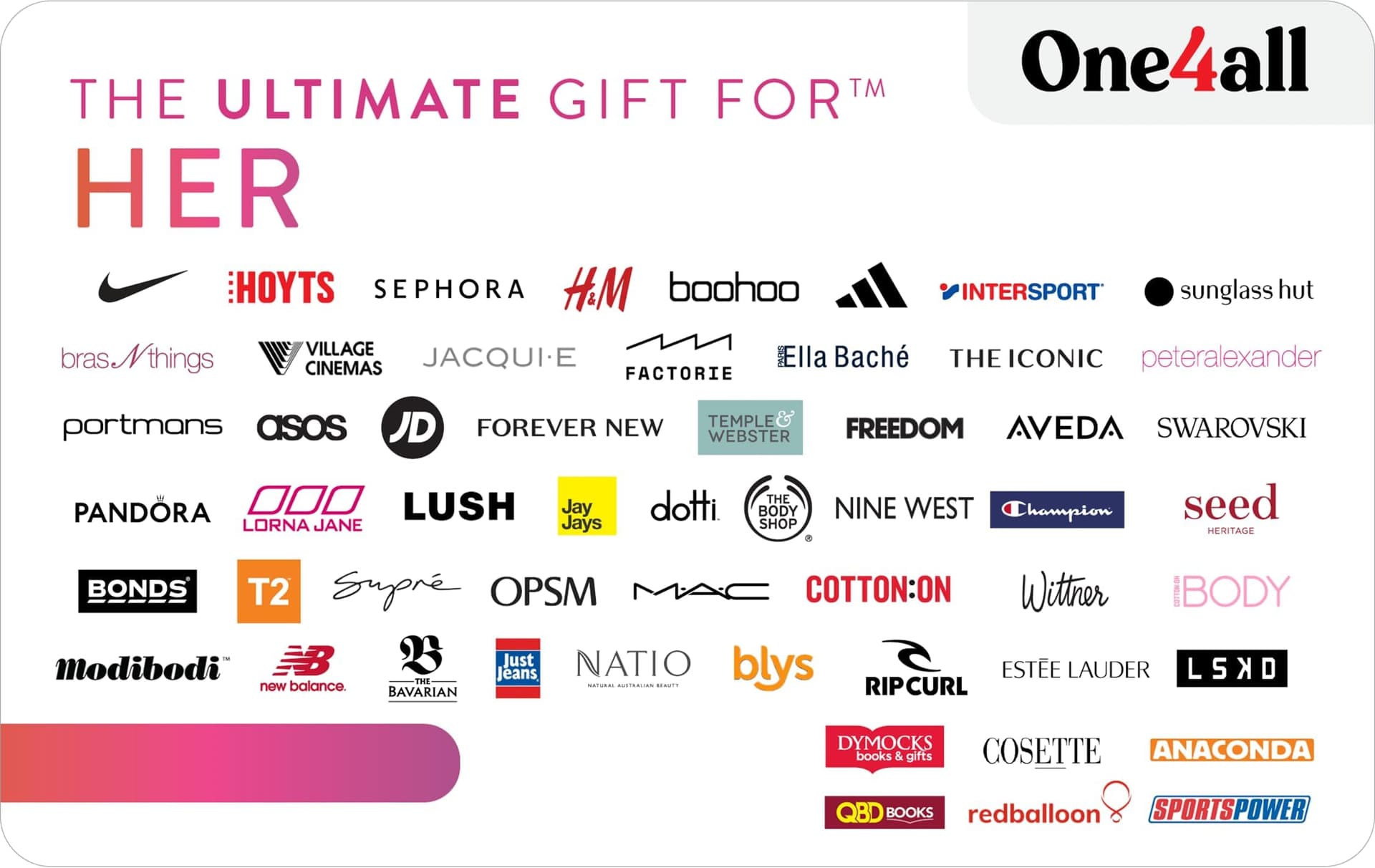 The Ultimate Her eGift Card - Delivered via email (AU Only) - Image 1