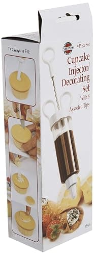 Norpro Cupcake Injector/Decorating Icing Set, 9-Piece Set, Stainless Steel, Multicolor thumbnail 8