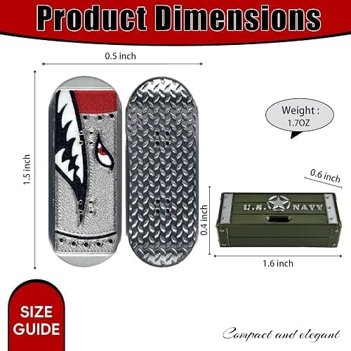 OG KickFlips Flipping Fidget Toy for Adults,Magnetik Fingerboard,Skateboard Slider Fidget,with Storage Crat Portable Toy thumbnail 3