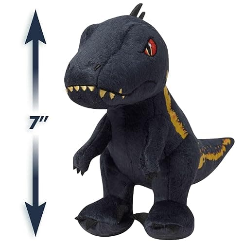 JURASSIC WORLD Dinosaurs Plush Indoraptor Stuffed Animals, Kids Toys for Ages 3 Up by Just Play thumbnail 3