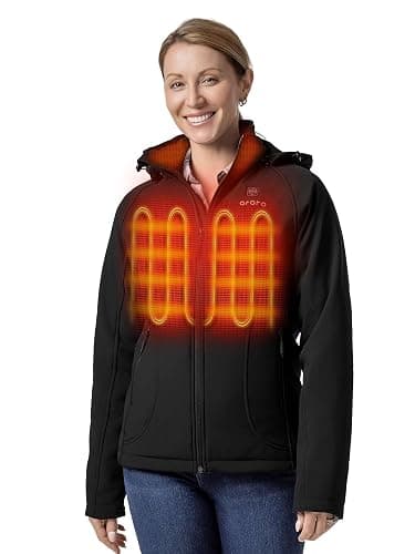 ORORO Heated Jacket - Black - Image 1