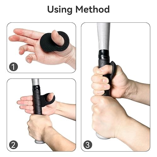 AISHAIDO 2 Pack Baseball Thumb Guard for Pro Batters, Hitter Training Aid, Thumb Guard Baseball & Softball Baseball Batting Grip Baseball Accessories Baseball Training Equipment Reduce Bat Sting thumbnail 6