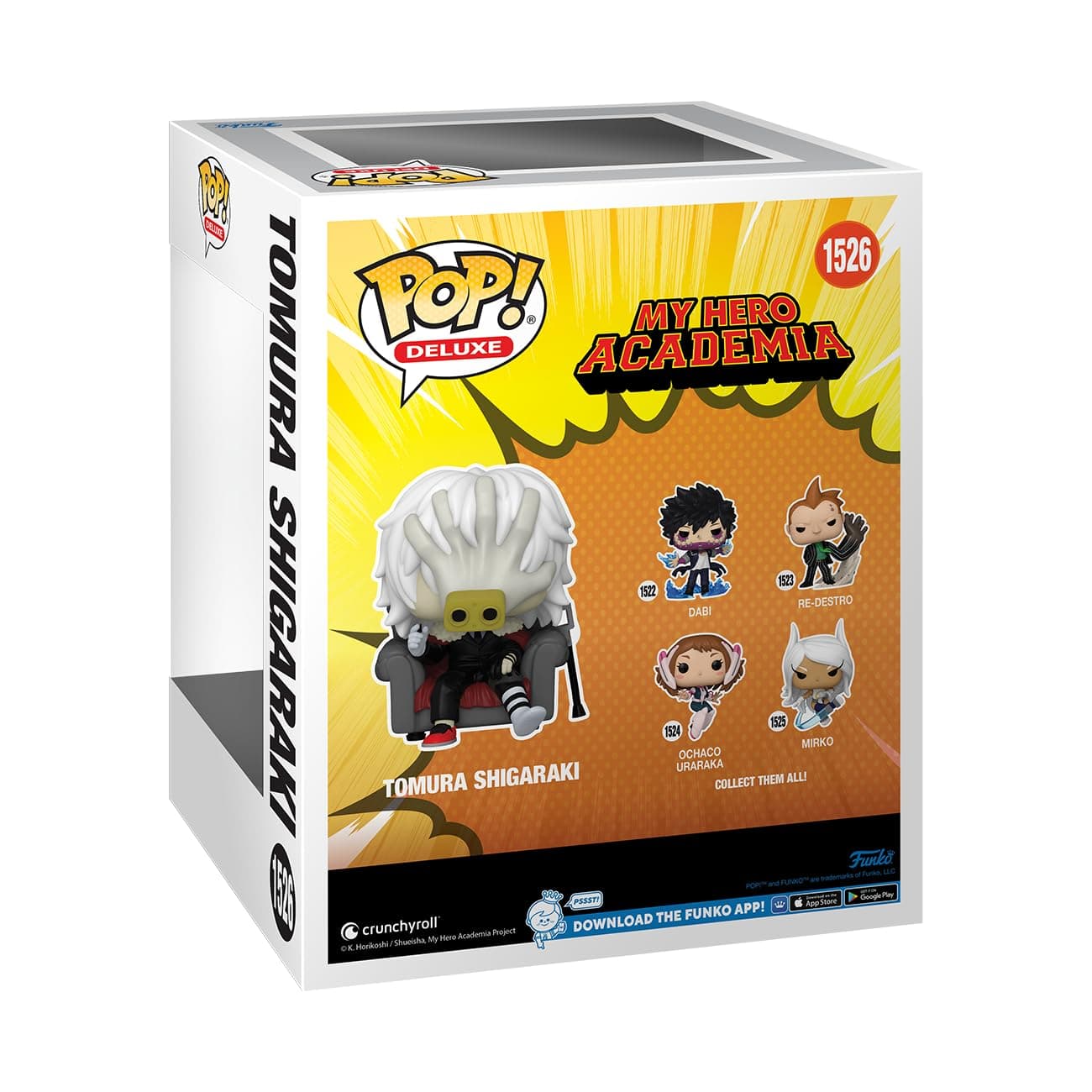 Funko POP! Deluxe: My Hero Academia (MHA) - (MHA) 2 - Tomura Shigaraki In Stoel - Verzamelbare Vinyl Figuur - Cadeau Idee - Officiële Merchandise -Anime Fans thumbnail 3
