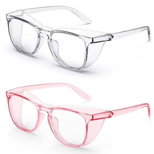 Stylish Safety Glasses, Clear Anti-Fog Anti-Scratch Protective Glasses For Men And Women - Image 1