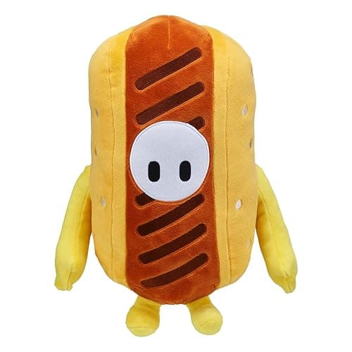 FALL GUYS Moose Toys Hotdog Bean Skin Collectors Edition - Official Collectable 12" Super Soft Cuddly Deluxe Plush Toys from The Ultimate Knockout Video Game 3 - Comes in a Polybag thumbnail 7