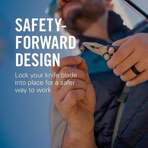 LEATHERMAN, Skeletool CX, 7-in-1 Lightweight, Minimalist Multi-Tool for Everyday Carry (EDC), Home, Garden & Outdoors, Onyx thumbnail 5