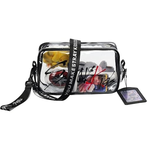 Stray Transparent PVC Bag Skz's Clear Travel Shoulder Crossbody Bag Storage For Stay Fans Gifts - Image 1