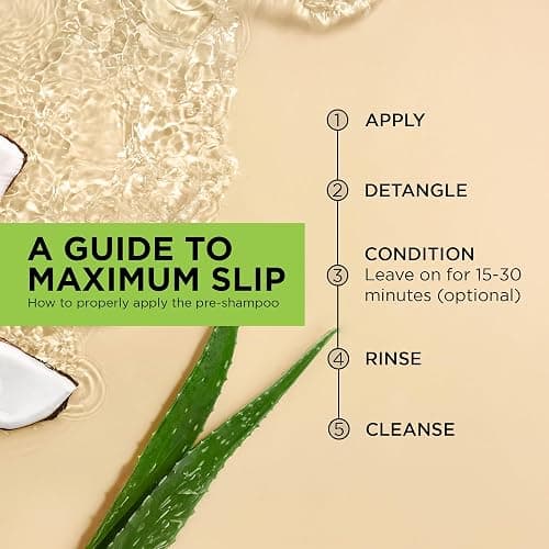 African Pride Moisture Miracle Pre-Shampoo Hair Detangler, 18 Oz | Aloe & coconut water pre-poo softens and detangles curls and coils; minimizes breakage on wash day thumbnail 4