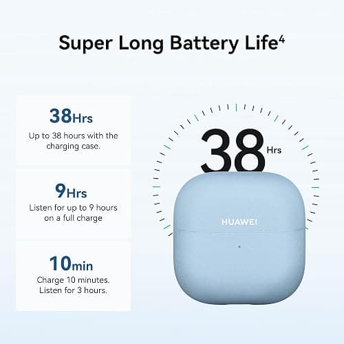 HUAWEI FreeClip 2, Wireless Earbuds, Airy C-Bridge Design, Adaptive Open-Ear Listening, Crystal-Clear Calls, 38h Long Battery Life, Open-Ear Headphone, Compatible with iOS & Android, IP57, Rose Gold thumbnail 6