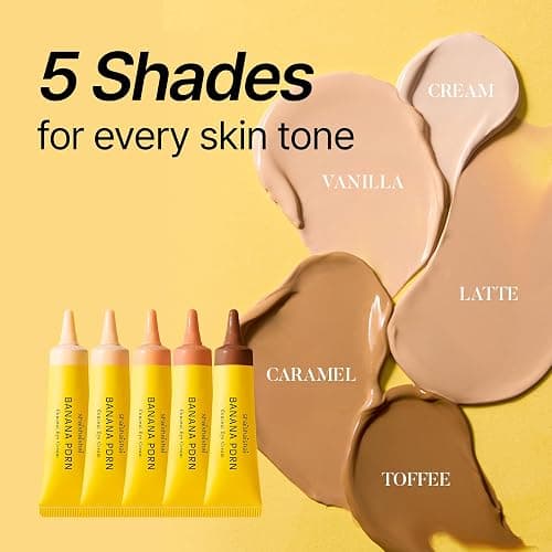 shaishaishai BANANA PDRN Conceal, Hydrating Under Eye 0.52 oz Latte | PDRN & Ectoin, Dark Circle Coverage, 5 Shades, Crease-Proof, Non-Sticky, K-Beauty thumbnail 7