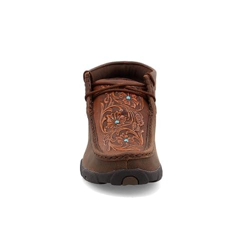 Twisted X Womens Handcrafted Cowgirl Lace-up Chukka Shoes thumbnail 7