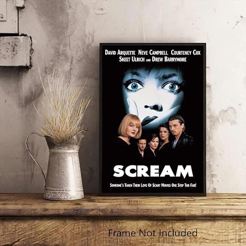 FatCat Wall Graphics Scream - 1996 Movie Poster Frameless Gift 12 x 18 inch（30cm x 46cm）-LT-071 thumbnail 6