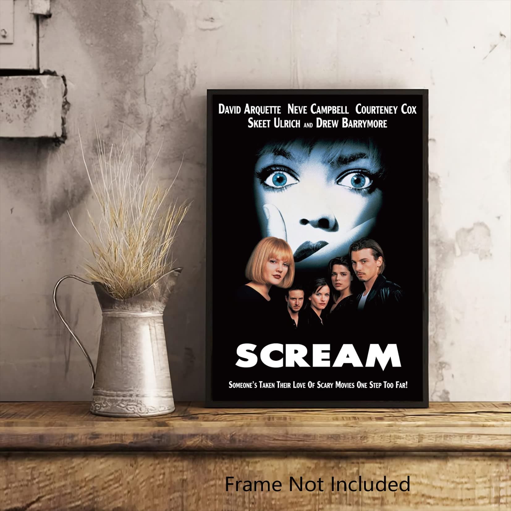 FatCat Wall Graphics Scream - 1996 Movie Poster Frameless Gift 12 x 18 inch（30cm x 46cm）-LT-071 thumbnail 6