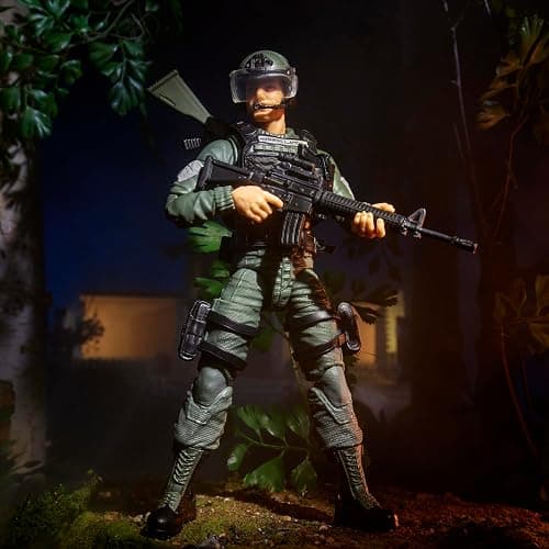G.I. Joe Classified Series #182, Clayton “Hawk” Abernathy with M.M.S. (Mobile Missile System) Towable Vehicle, Collectible 6 Inch Action Figure Set thumbnail 10
