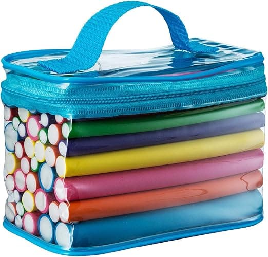 Tifara Beauty Salon Heatless Flexible Hair Rollers Curlers 42-pack 7" Soft Foam Flexi Twist Curling Rods for Short Long Hair thumbnail 4