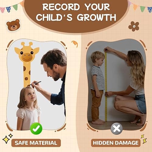 Personalized Wooden Castle Growth Chart Ruler,Custom Kids Height Measurement Ruler,Height Measurement Children,Nursery Wall Decor Baby Room thumbnail 8