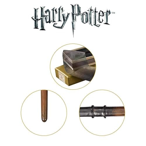 The Noble Collection Draco Malfoy Wand in Ollivanders Box 13.5 inch Draco Malfoy Wand With Original Ollivanders Wand Box - Harry Potter Film Set Movie Props Wands thumbnail 4