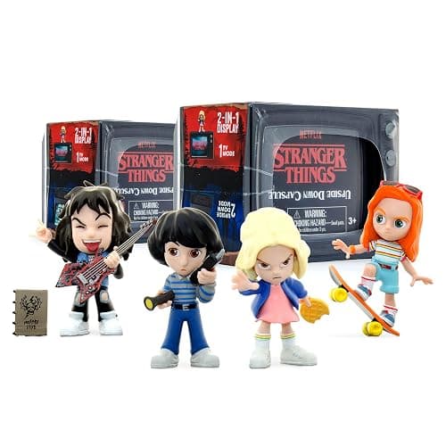 YuMe Stranger Things Blind Box Collectible 2 Pack | Upside Down Capsule Series 1 Mystery Figures & Accessories | Official Netflix Merchandise | Toy Gift for Kids, Adults & Fans | Get All 11 Characters thumbnail 8