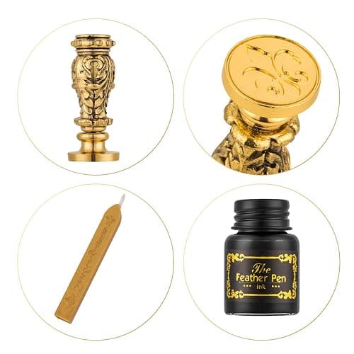 Hethrone Feather Pen and Ink Set - Quill Pens Calligraphy Pen Set Fountain Dip Pen thumbnail 5