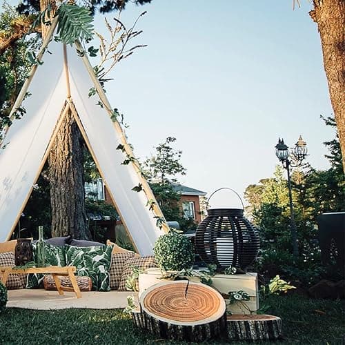 HYSEAS Decorative Round Throw Pillow, 3D Digital Print Comfortable Kids Funny Cute Wood Log Pillow Cylinder Floor Cushion for Home, Couch, Sofa, Bedroom, Living Room Decor, Trunk, 2 Pack thumbnail 3