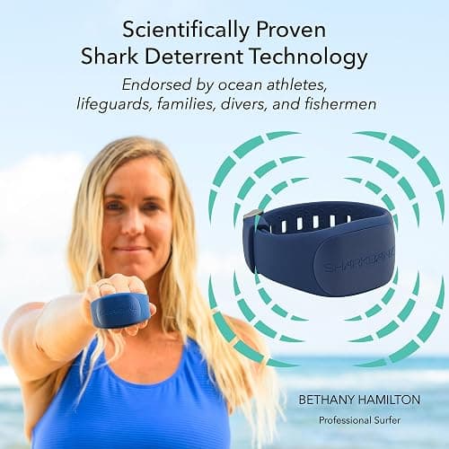 SHARKBANZ - Official Magnetic Shark Deterrent Band for Swimming, Surfing, Diving, and All Ocean Sports - Proven & Patented thumbnail 4