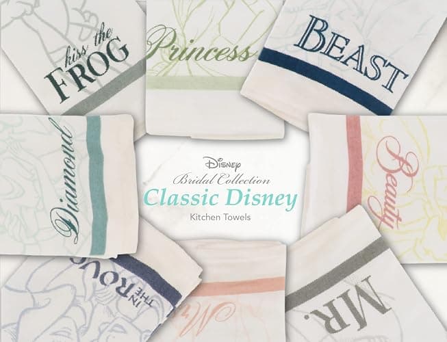 Best Brands Disney Princess 100% Cotton Kitchen Towels, 2pk-Soft & Absorbent Decorative Towels Perfect for Drying Dishes Hands-Machine Washable Towel Set, 16 x 26 inches - and the Frog thumbnail 7