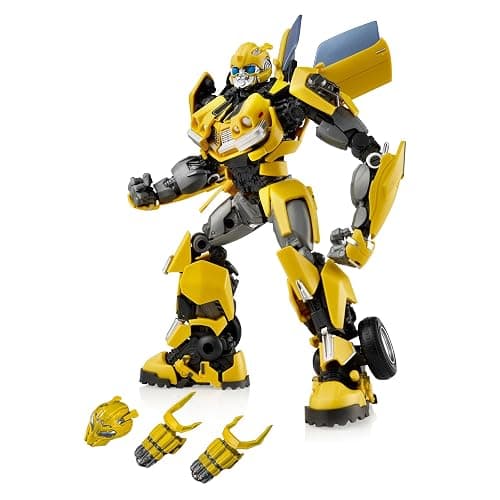 YOLOPARK Bumblebee Transformers Toy Rise of The Beasts Action Figure,Highly Articulated 6.5 Inch Transformer Toys for Boys Girls 8 Years Old and Up,No Converting Bumblebee Model Kit - Image 1