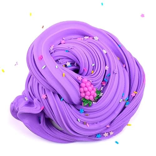 9 Pack Cloud Slime Kit, with 3 Jelly Cube Crunchy Slime 3 Cloud Slime 3 Butter Slime, Soft Non-Sticky, with Panda, Peach Charms, Stress Relief Toy for Girls Boys, Birthday Gift, Kids Party Toys thumbnail 5