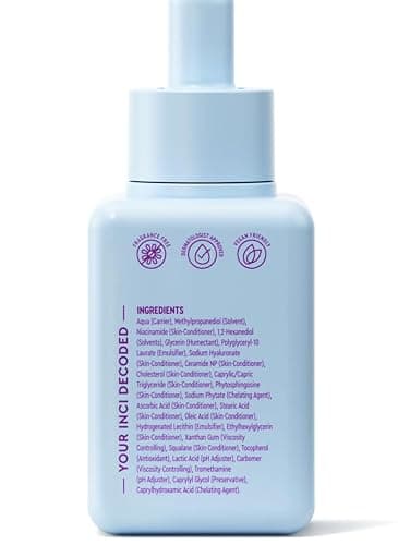 BYOMA So Hydrating Set - Barrier Repair Skincare Set - Creamy Jelly Cleanser, Hydrating Face Serum & Ceramide Face Moisturizer for Dry Skin - Anti Wrinkle, Alcohol Free Skin Care - 30ml, 15ml, 15ml thumbnail 5
