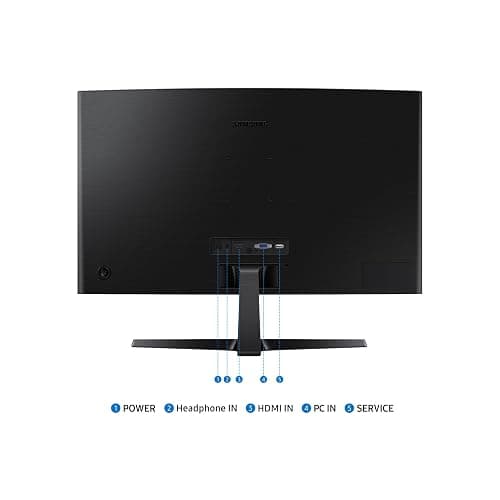 Samsung 27" Essential S3 (S36GD) Series FHD 1800R Curved Computer Monitor | 100Hz, Game Mode, Advanced Eye Comfort, HDMI and D-sub Ports (LS27D366GANXZA) thumbnail 8