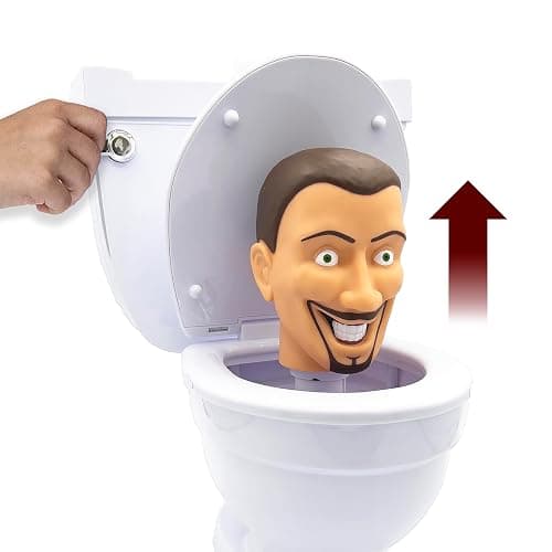 SKIBIDI Toilet Mystery Toilet Mystery Toilet with Surprise Toys to Discover Inside, Officially Licensed Toilet Merch thumbnail 8