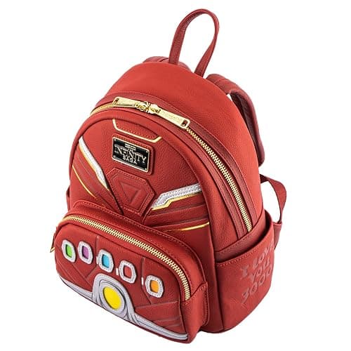 Loungefly x Marvel Infinity Saga Gauntlet Cosplay Light Up Mini Backpack thumbnail 3