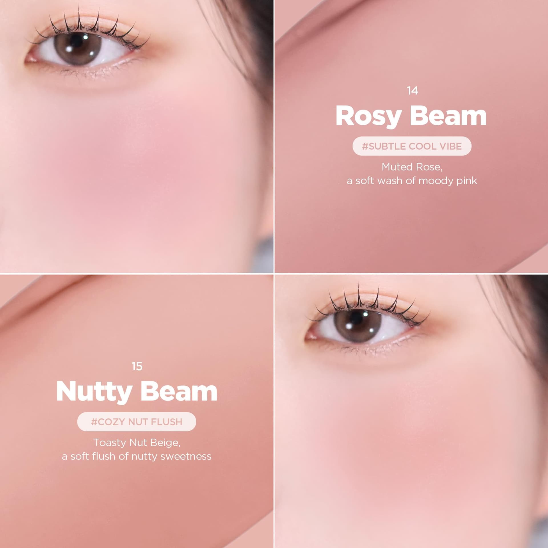 Lily By Red Luv Beam Cheek Balm (1, 03#Mood Rose, corazon chico) thumbnail 9