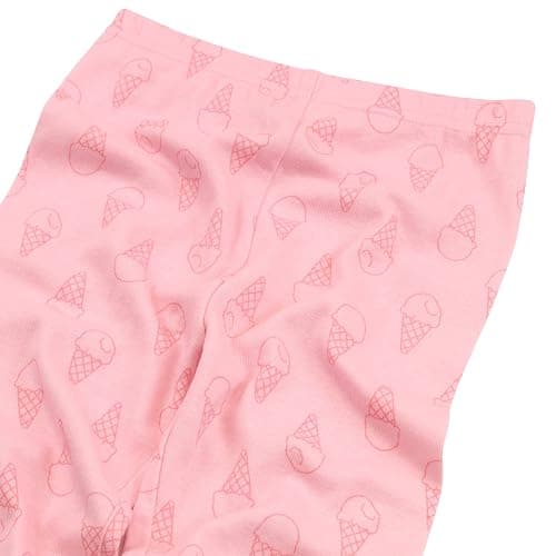 Bluey Girls' 4-piece Snug-fit Matching Short-Sleeve Cotton Pajama Set, Soft & Cute for Kids thumbnail 4