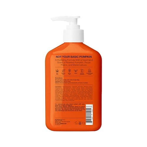 Hempz White Pumpkin & Toasted Marshmallow Body Moisturizer, 12 fl.oz. | Hemp-derived formula softens and hydrates skin for lasting comfort all day thumbnail 2