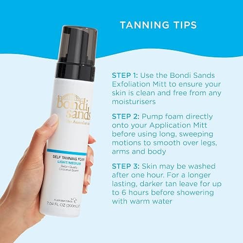  Light/Medium Tanning Foam + Application Mitt  thumbnail 6