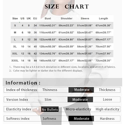 BAOQIN Mock Neck Sweatshirt For Women | Oversized Turtleneck Sweater, Long Sleeve Fleece Pullover Tops, Fall Fashion Clothes thumbnail 2