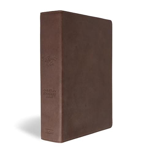 CSB She Reads Truth Bible, Brown Genuine Leather, Indexed, Black Letter, Full-Color Design, Wide Margins, Notetaking Space, Devotionals, Reading ... Ribbon Markers, Easy-to-Read Bible Serif Type thumbnail 10