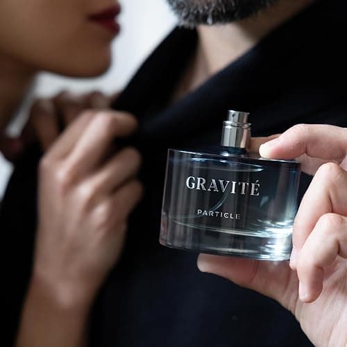 Particle Gravité Cologne Spray for Men, Long Lasting Fresh Scent, Men's Perfume Woody Citrus Fragrance, Notes of Pepper, Rosemary, Grapefruit, Cedar, Cashmere & Musk, 3.38 FL OZ Bottle thumbnail 4