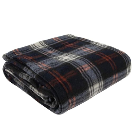 Trail maker 50x60 Throw Blankets, Plaid Fleece Throw Blankets for Bedroom, Couch, Livingroom, Chair, Pets, Outdoors thumbnail 6