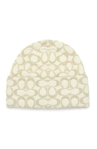 Coach Women's Signature C Metallic Beanie thumbnail 2