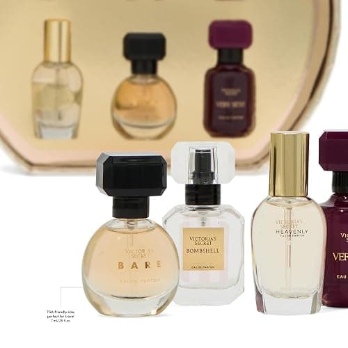 Victoria's Secret Mini Eau de Parfum Discovery Gift Set: Bombshell, Bombshell Magic, Tease, Bare, Very Sexy, & Heavenly thumbnail 5