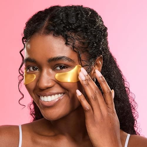 grace & stella Award Winning Eye Patches for Puffy Eyes | Birthday Gifts for Women - Under Eye Mask for Dark Circles & Undereye Bags - Gifts for Mom - Vegan Self Care (24 Pairs, Gold) thumbnail 5