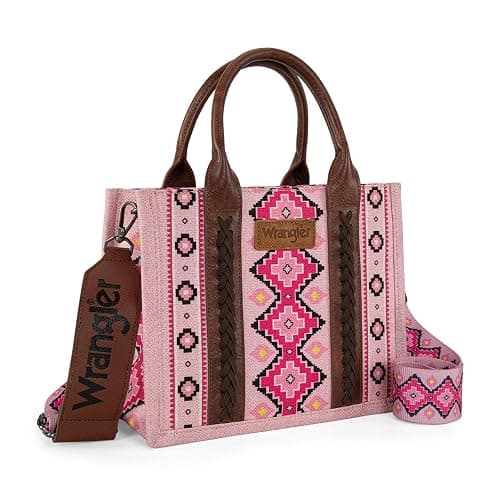 Wrangler Aztec Tote Bag for Women Boho Shoulder Purses and Handbags thumbnail 4
