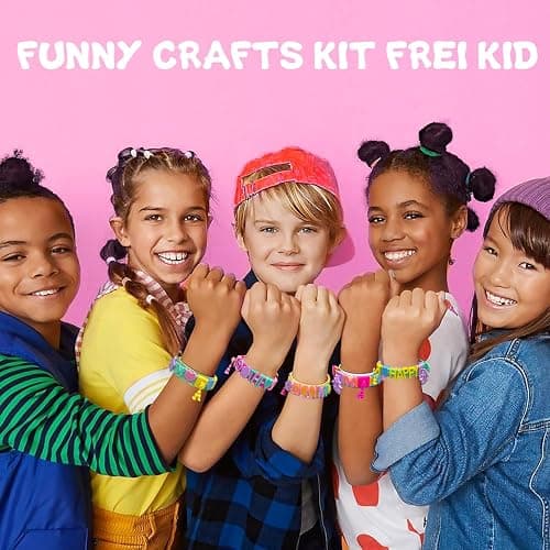 Dupamind Friendship Bracelet Making Kit for Girls, Christmas Gifts Art & Craft Kits for Kids, DIY Jewelry Making Kit, Birthday Present for Ages 4-12, Toy for Age 4, 5, 6, 7, 8, 9, 10, 11, 12 Years Old thumbnail 7