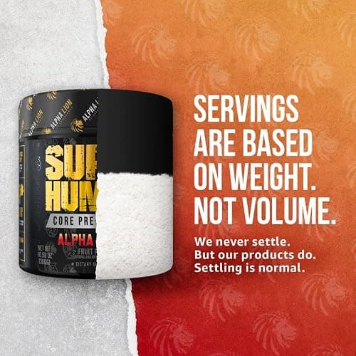 ALPHA LION Core Pre Workout Powder with Creatine for Performance, Beta Alanine for Muscle, L-Citrulline for Pump & Tri-Source Caffeine for Sustained Energy (30 Servings, Fruit Punch Flavor) thumbnail 7