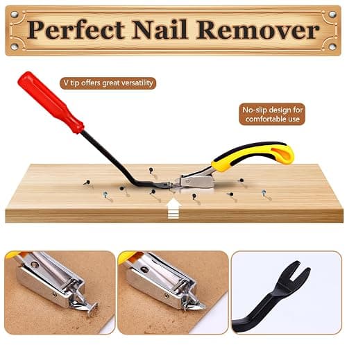 Heavy Duty Stretching Canvas Pliers with Tack Puller & Staple Remover, and 3 in 1 Staple Gun with 600 Staples, Falling in Art Canvas Pliers Canvas Stretcher Pliers for Stretching Canvas Oil Painting thumbnail 6