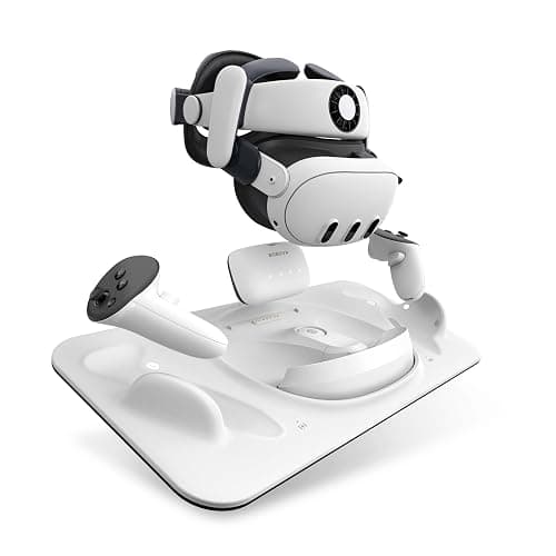 BOBOVR D3 Charging Dock, Wireless Charging for Controller, B100 Fast Charging,Compatible with Quest 3 - Image 1