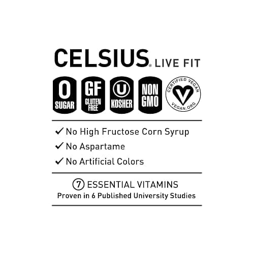 CELSIUS Fizz Free Pink Lemonade, Sugar Free Energy Drink, 12 Fl Oz (Pack of 12) thumbnail 4